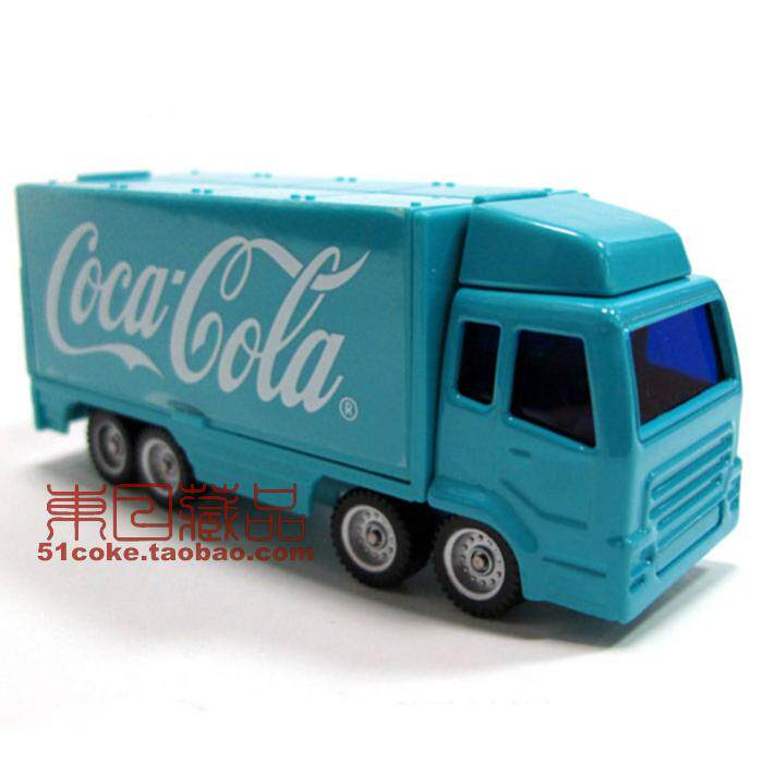 New Coca-Cola COCACOLA transporter lorry container truck model foreign trade