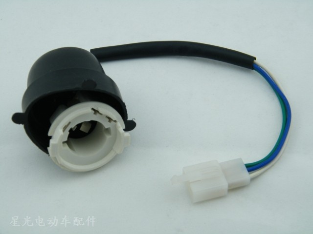 Electric car Motorcycle Lighthead Lightholder New Zhongsan New Five*Sheep*Princess double paw light bulb seat