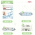 Khăn lau chim bồ câu Bé đặc biệt khăn ướt ướt sơ sinh 80 bơm 6 gói nạp lại khăn bông thơm cho bé