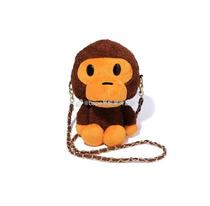 1026 New Japan BAPE childrens childrens clothing milo backpack oblique cross bag chain bag