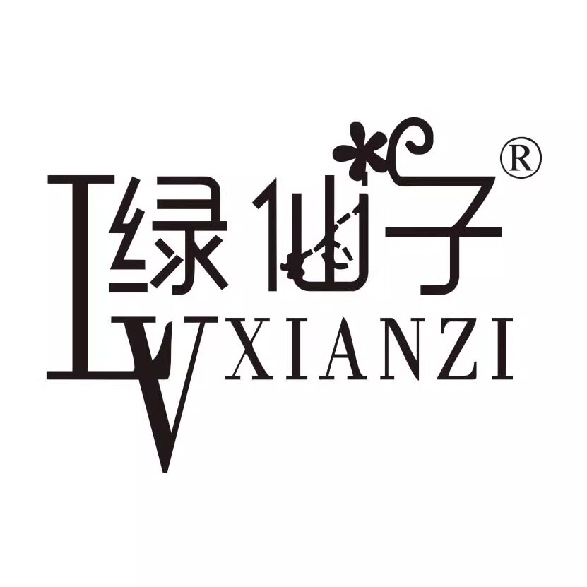 绿仙子花店的LOGO