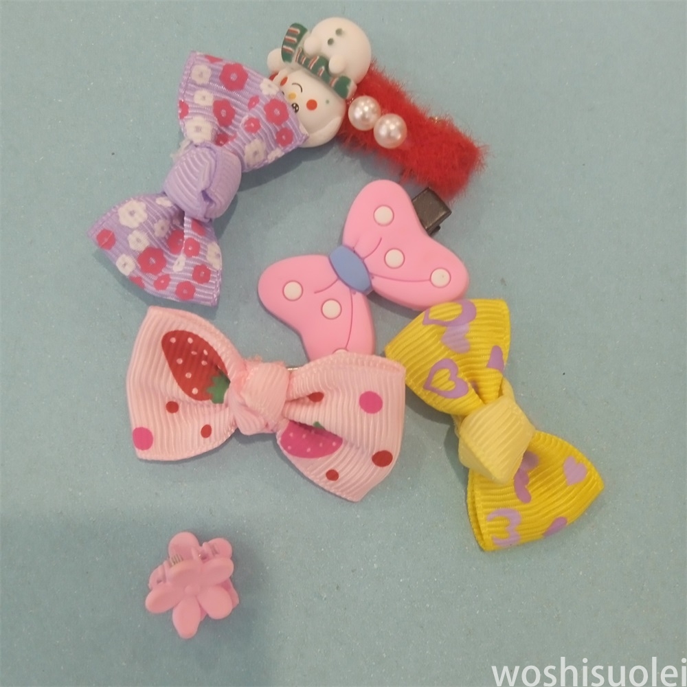 New Ornament Hair Accessories Adorable Creative Side Hair Clip and Nautical Clip Cartoon Combo 31a026