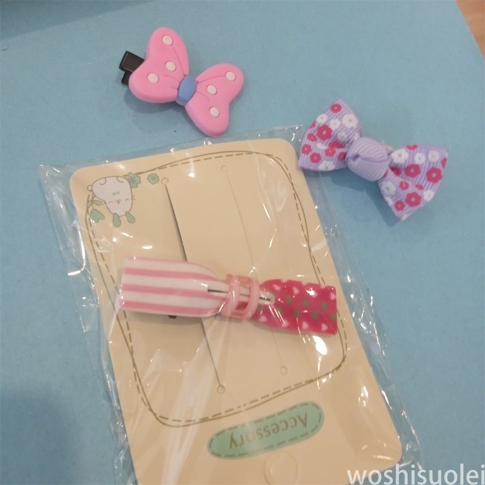 New Ornament Hair Accessories Adorable Creative Side Hair Clip and Nautical Clip Cartoon Combo 31a077