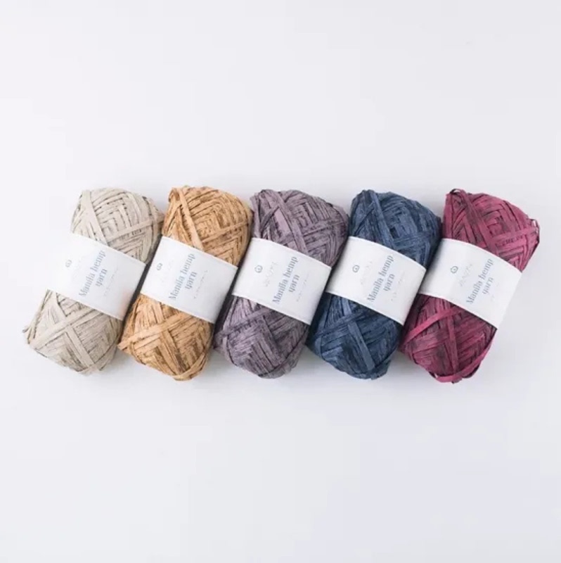 Smudge Series Manila Hemp Yarn Stain Marchenart Washable