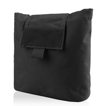 Medium folding recycling bag Outdoor multi-function recycling bag Molle accessory bag Large capacity debris storage bag