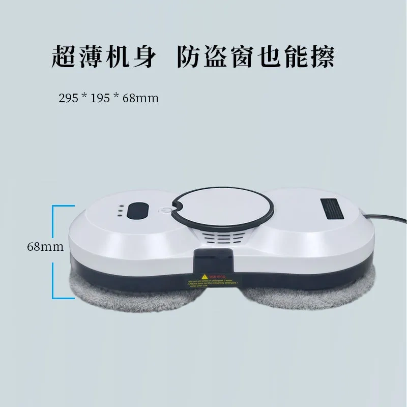 Cross-Border Fully Automatic Intelligent Water-Spraying Window Cleaning Robot, Glass Cleaning Tool, Electric Household High-Rise Window Cleaner