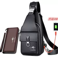 Черная сумка с петлей на руку