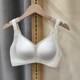 Jelly Strip Seamless Underwear Women's Wire-Free Soft Support Push-up Breast Reduction Anti-Sagging Bra 5572BC