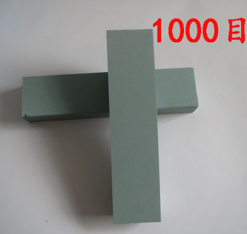 Green carbon fine grinding oil Stone (1000 mesh) fine grinding of various knives, pedicure knives, kitchen knives, etc.