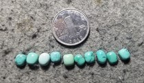 Raw ore turquoise surface mosaic size see comparison need which direct shot V1-10