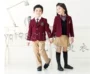 Đồng phục trường gió của Anh đồng phục tùy chỉnh quần áo mẫu giáo mùa xuân và mùa thu trẻ em tiểu học và trung học phục vụ lớp đại học phù hợp với gió quần áo đồng phục học sinh mùa hè