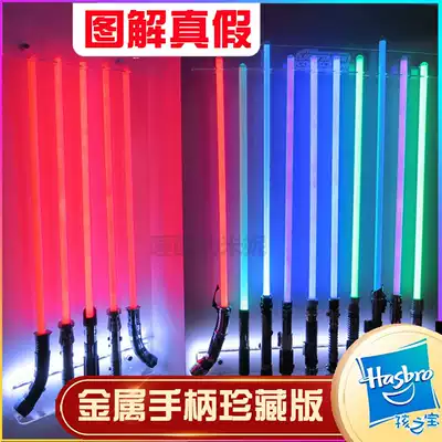 Hasbro Star Wars Black Series Collector's Edition Laser Sword Metal Handle Lightsaber Removable Luke