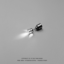 Clockwork home can shine and glow earrings