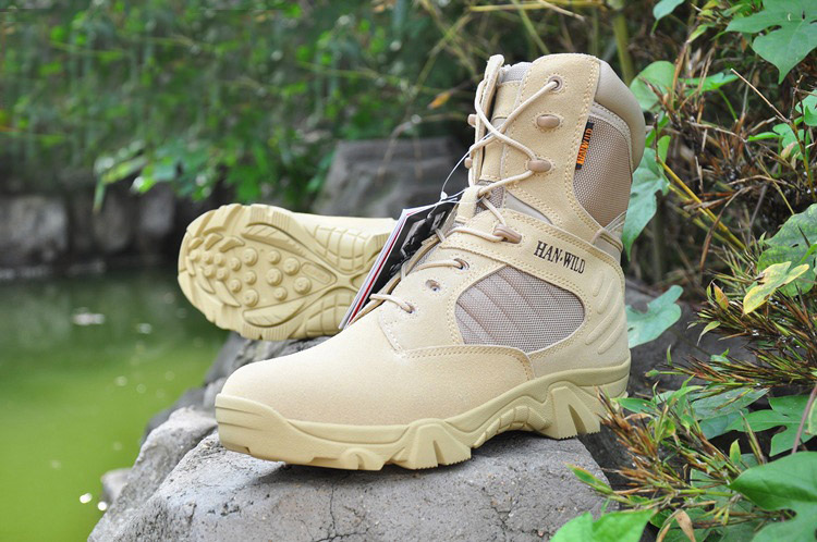 Boots militaires pour homme - dérapage - Ref 1402337 Image 3