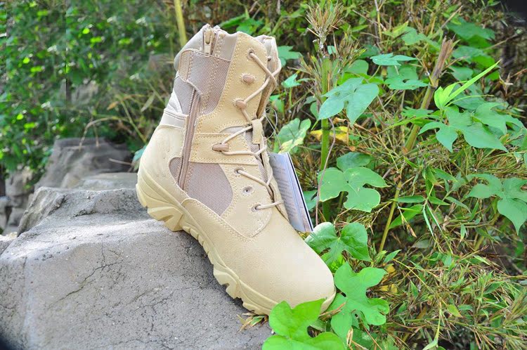 Boots militaires pour homme - dérapage - Ref 1402337 Image 6