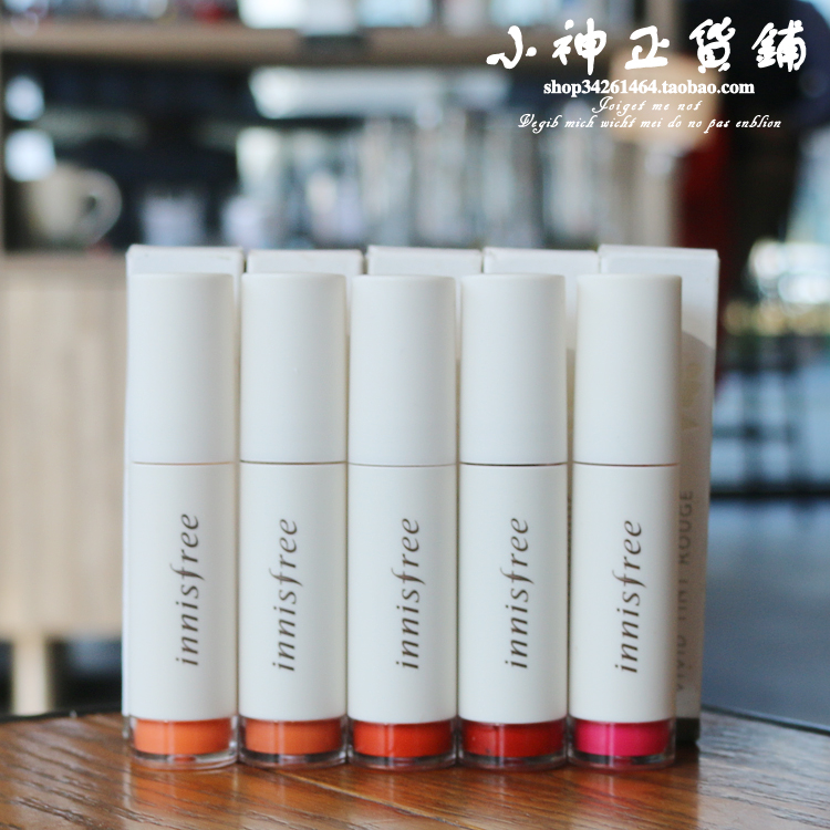 Tăng đột biến! Yuejia Camellia Essential Oil Dye Lip Glossing Lip Liquid Lipstick Maple Red Bean Paste 5ml - Son bóng / Liquid Rouge 	son bóng tom ford	