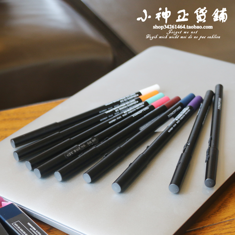 3C bút kẻ mắt không thấm nước và sweatproof kéo dài không nở eyeliner sáng không thấm nước nằm tằm bút chì kẻ mắt mac