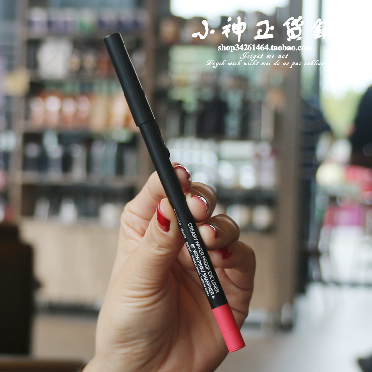 3C bút kẻ mắt không thấm nước và sweatproof kéo dài không nở eyeliner sáng không thấm nước nằm tằm bút chì kẻ mắt mac