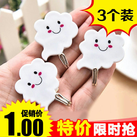 White Cloud Dodo Powerful Sticky Hook Multipurpose Practical Hook Cartoon Slime Hook Three Loaded Seconds Kill
