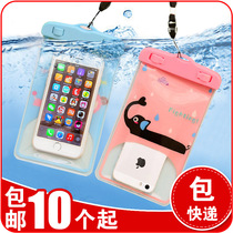  Creative cartoon Apple 6 mobile phone waterproof bag colorful animal PVC sealed waterproof bag Camera waterproof mobile phone bag