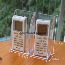 Air conditioning TV remote control storage box hanging wall simple home creative living room wall no trace hanging wall hanging box