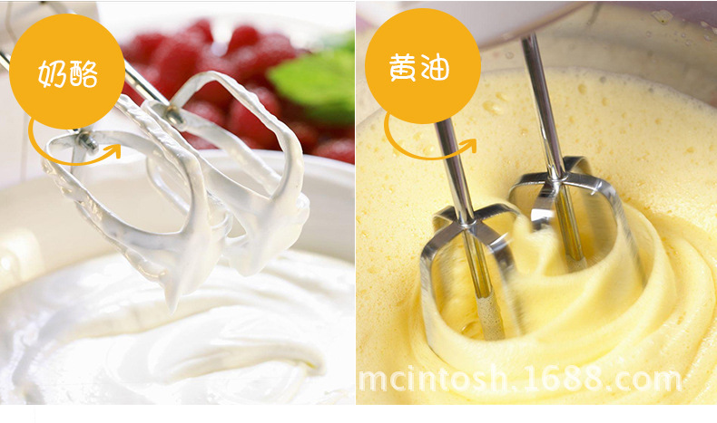 Benny thỏ nhà đập trứng điện máy đánh trứng mini máy làm kem mini tự động các thiết bị nhỏ - Máy trộn điện 	máy đánh trứng hr1459