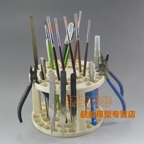 Jinwei Mogu multi-functional 48-grid ship Gundam model tool placement price storage rack model coloring pen holder