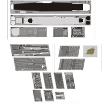 Jinwei Mogu Artist Model 1 700 I series ship super modified with Fujimi for assembled ships
