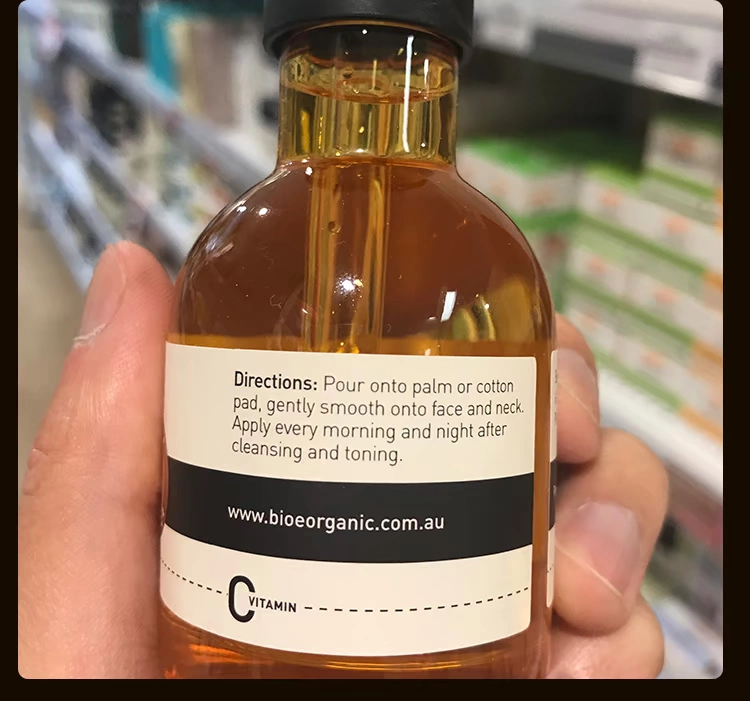Úc chai nhỏ vàng Bio-E men tinh chất lỏng cô đặc VC hydrating chất chống lão hóa 50ml Tần Hạo cùng một đoạn tinh chất serum