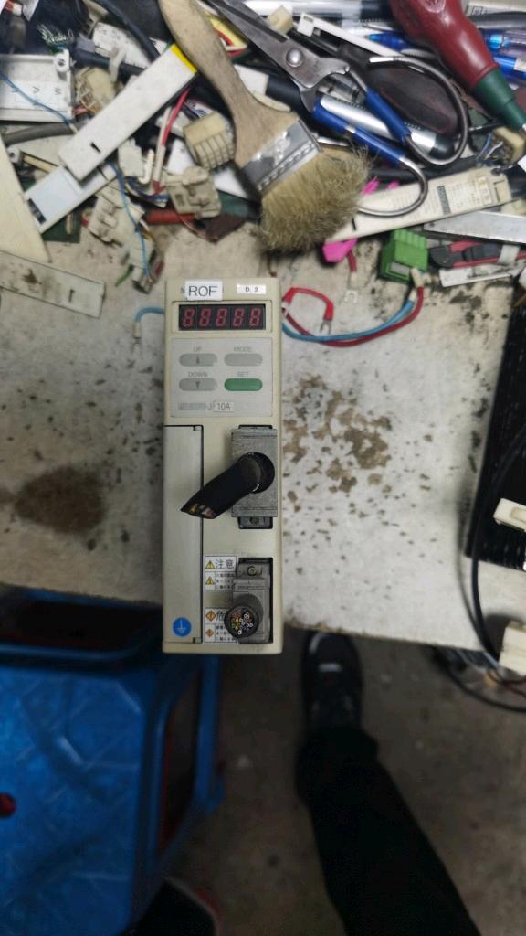 Mitsubishi servo drive MR-J60A 40A good condition imported disassembly machine test package is good