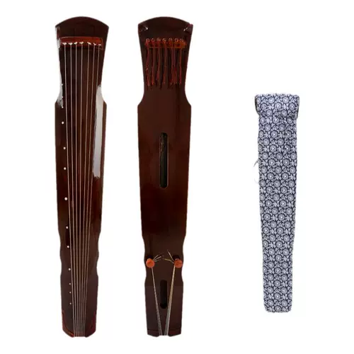 Музыкальный инструмент Guqin Musical Informater Fuxi Style Zhongni Qian Qixian Qixian Qinqin Qin Цинь Цинь Цинки Цинкин, чтобы отправить полный набор аксессуаров