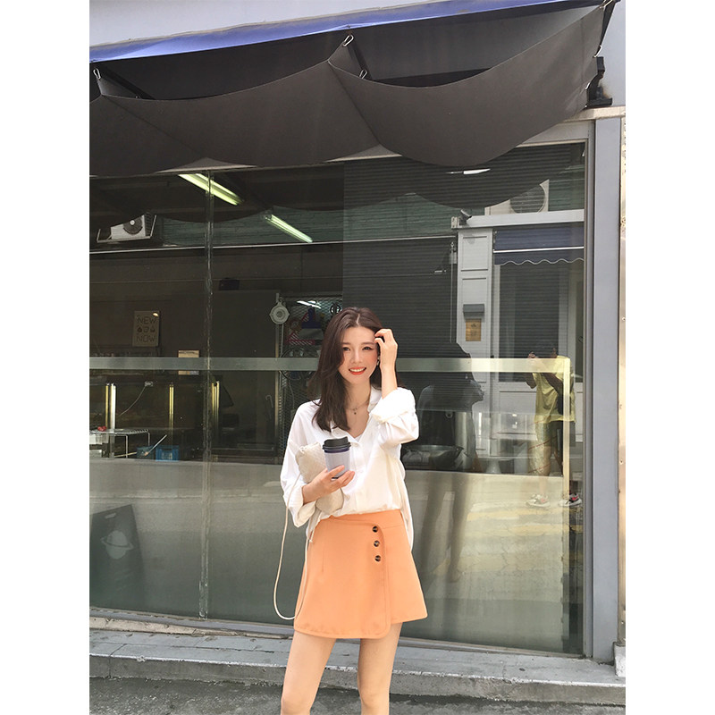 CloudSweet ultra A set of road shorts skirt reduced age high waist short skirt inner lining dress