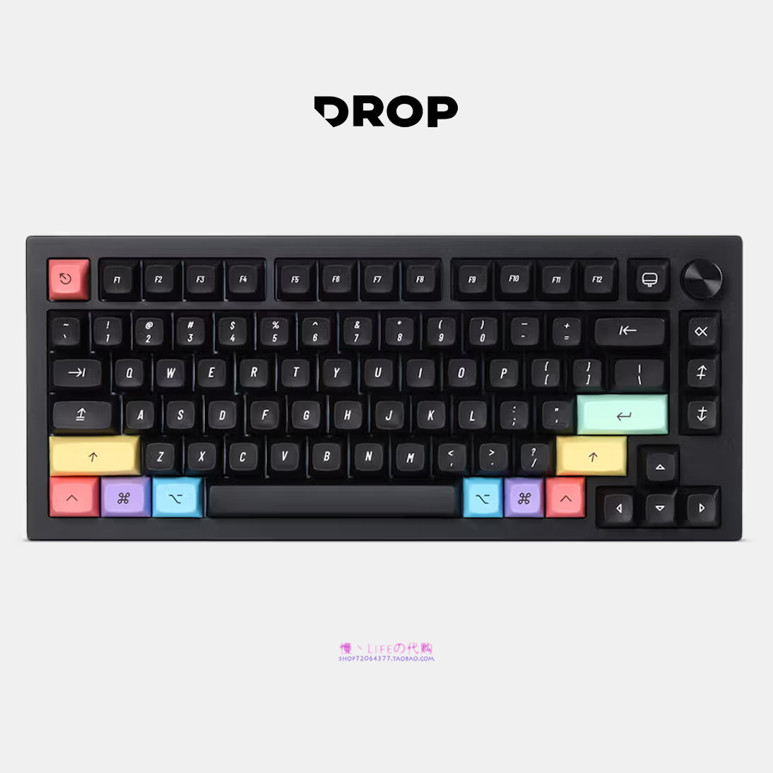 Drop + biip MT3 Extended 2048 Dark 客制化PBT 键帽评价- 淘宝网