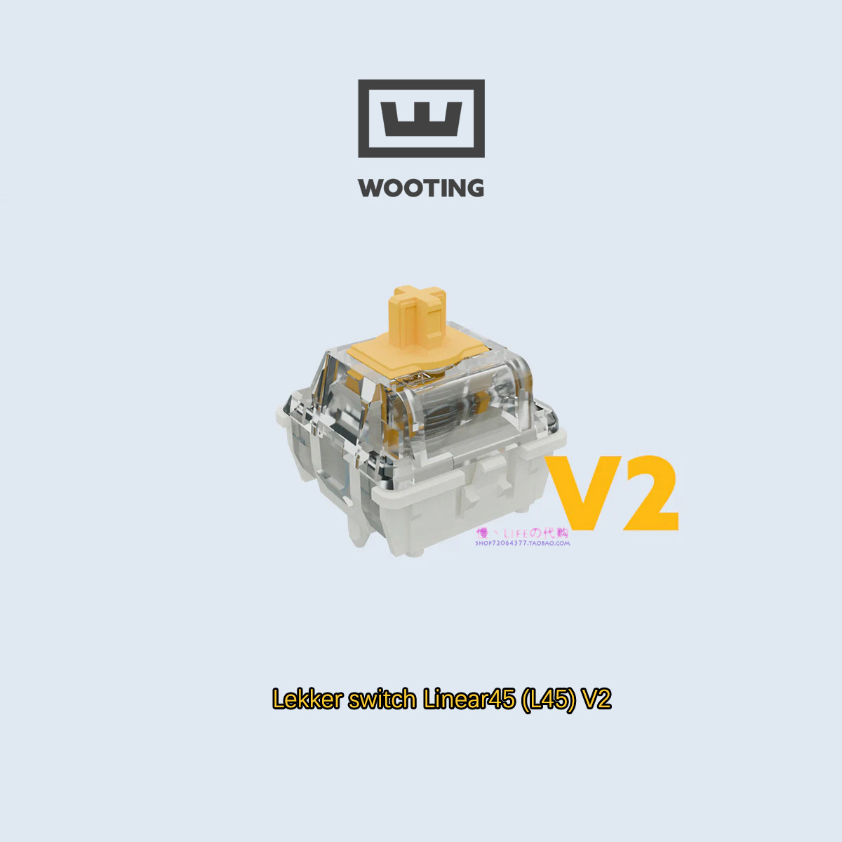 Wooting lekker switch linear45 (l45) v2: hall sensor magnetic axis