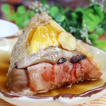  Shantou Old Brand Tide Whirlpool Rice Dumplings Balls egg yolks Double cooked glutinous rice dumplings Glutinous Rice Dumplings Big Meat Zongzi 6 Des