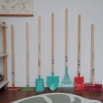 Export Nordic childrens gardening toy shovel Beach beach shovel baby parent-child outdoor digging sand shovel set