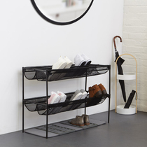 umbra shoe rack household living room door simple multi-layer small shoe cabinet simple floor storage rack foldable ins