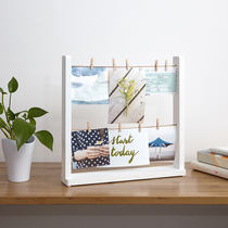 Canada umbra creative clothes rack photo frame solid wood simple modern photo frame household desktop photo frame European style