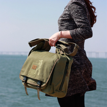 Ginnifer professional casual shoulder camera bag 01309 canvas outdoor canon 5D4 oblique span SLR photography bag