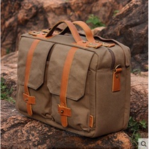 5D4 Gennifer 31303 retro large ternary SLR photography bag D850 shoulder canvas liner camera bag professional