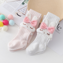 Korean childrens mesh anti-mosquito socks Childrens pantyhose Baby thin socks Female baby leggings Girls