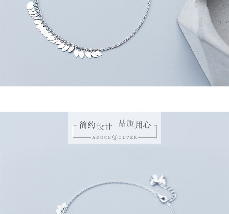 Chaine de cheville Femme OTHER   en Argenterie - Ref 3102656 Image 15