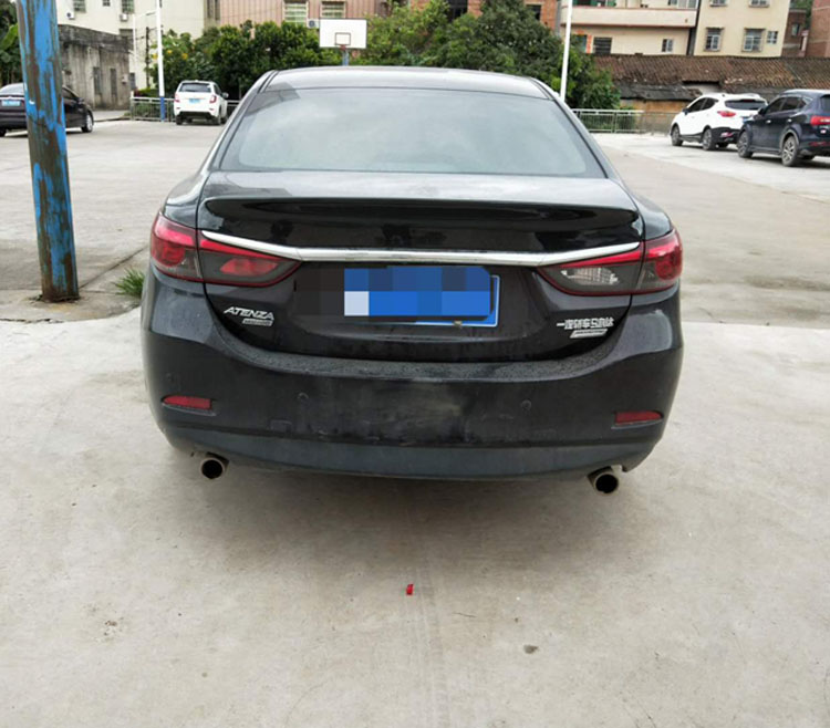 14 18 Đuôi Attz Sửa đổi sợi carbon JUnit Atenza MA 6 không bị phá hủy cánh gió xe hơi