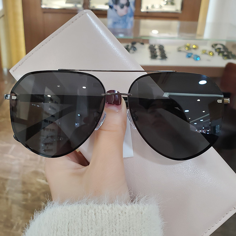 Pasa sunglasses men's 2021 new glasses clams to drive polarized sunglasses big frame anti-UV PS5027-Taobao