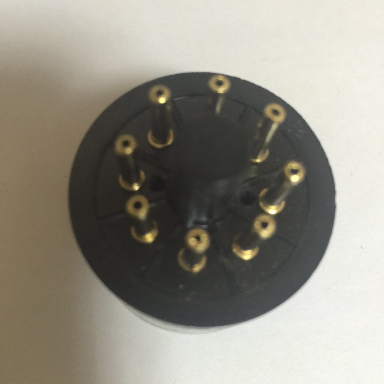 New Bakelite 8-foot vacuum tube base S8AES-G Gold-plated 8-foot tube base for KT88 EL34 6550