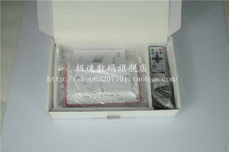 Giá bán buôn khung ảnh kỹ thuật số 7 inch Màn hình độ nét cao AA Album ảnh điện tử acrylic Quà tặng