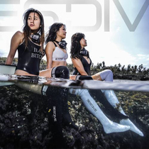 BESTDIVE free diving long knee socks long tube diving socks 2mm diving stockings