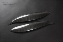 Suitable for Honda Civic EK9 carbon fiber eyebrow light 99 Civic modified carbon fiber modified light eyebrow pair