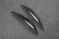 Suitable for Mercedes-Benz C-Class C200 260 300 W204 modified C63 carbon fiber lamp eyebrow 08-10 model