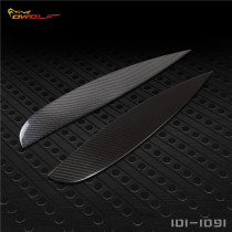 02 to 06 Acura Acura RSX DC5 modified carbon fiber eyebrow modified headlight decorative eyebrow patch